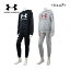 【2022 秋冬】 アンダーアーマー 【UNDER ARMOUR】 ジュニア UAライバルフリース ビッグ ロゴフィル フーディー/UAライバルフリース ビッグ ロゴフィル ジョガーパンツ スウェット 上下セット 1373558/1373557 裏起毛 (小学生/子供/スエット/トレーニングウェア)