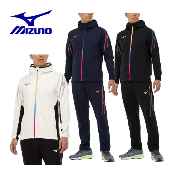 【2022 秋冬】 ミズノ 【MIZUNO】 ユニセックス MCライン テックシールド ジャケット / MCライン テックシールド パンツ 上下セット 32MC2653 / 32MD2653 (メンズ/レディース/トレーニングウェア上下/スポーツウェア上下/防風/ストレッチ/撥水)