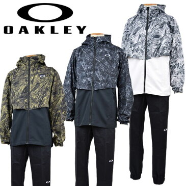 【2022 春夏】 オークリー 【OAKLEY】 メンズ Enhance Mobility Graphic Jacket 3.0 / Pants 3.0 トレーニングクロスウェア上下セット FOA403540/FOA403572 薄手ジャージ上下セット (男性用/吸汗速乾)