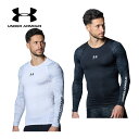 【2024 秋冬】アンダーアーマー【UNDER ARMOUR】メンズ UAヒートギアアーマー ノベルティ ロングスリーブ シャツ 1388213 (男性用/Tシ...