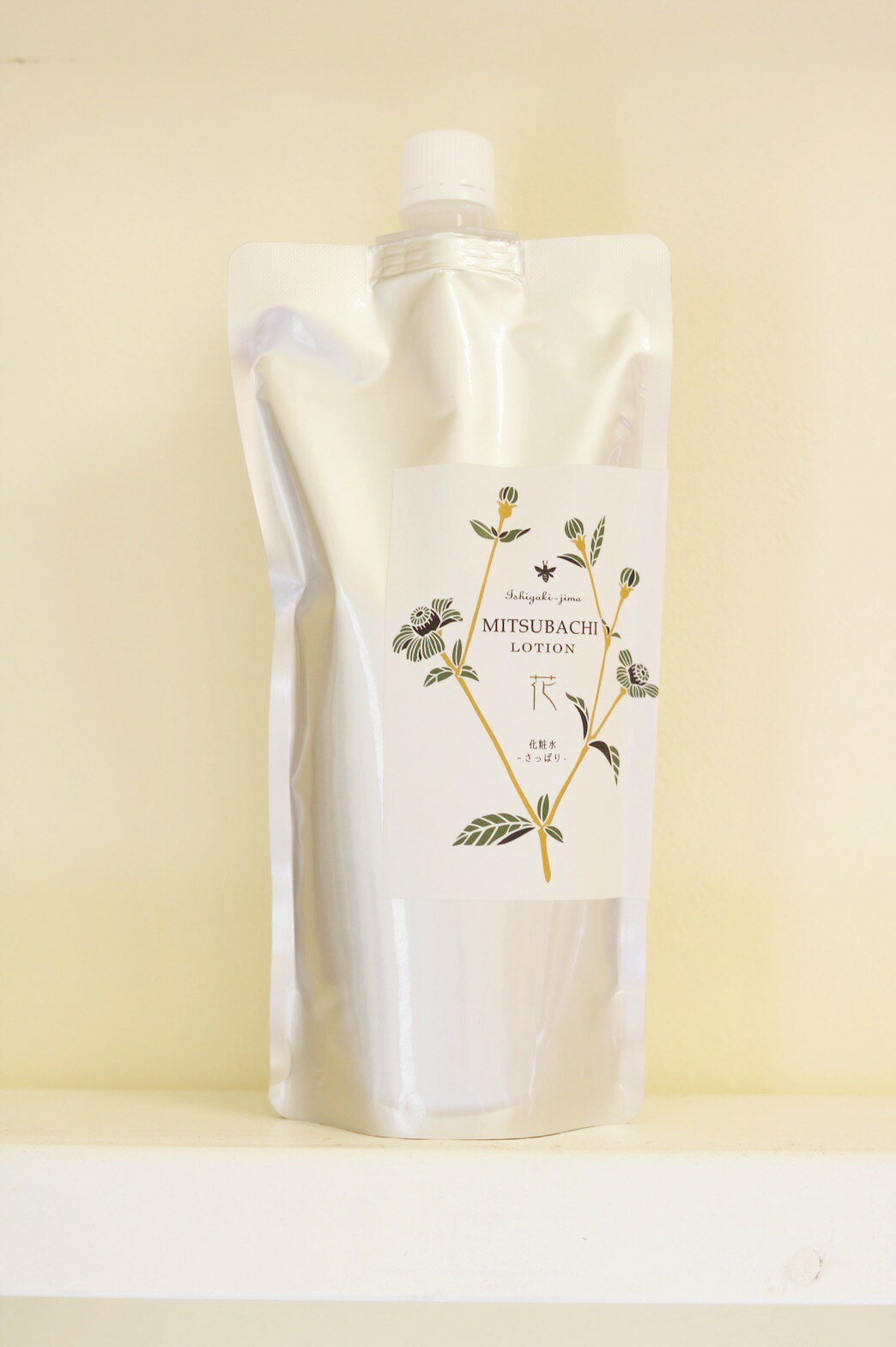 【みつばちローション花 さっぱりタイプ 500ml】蜂蜜増量 保湿力 日焼け後 ローション はちみつ 敏感肌 国産 沖縄 プレゼント 誕生日 ギフト スキンケア...