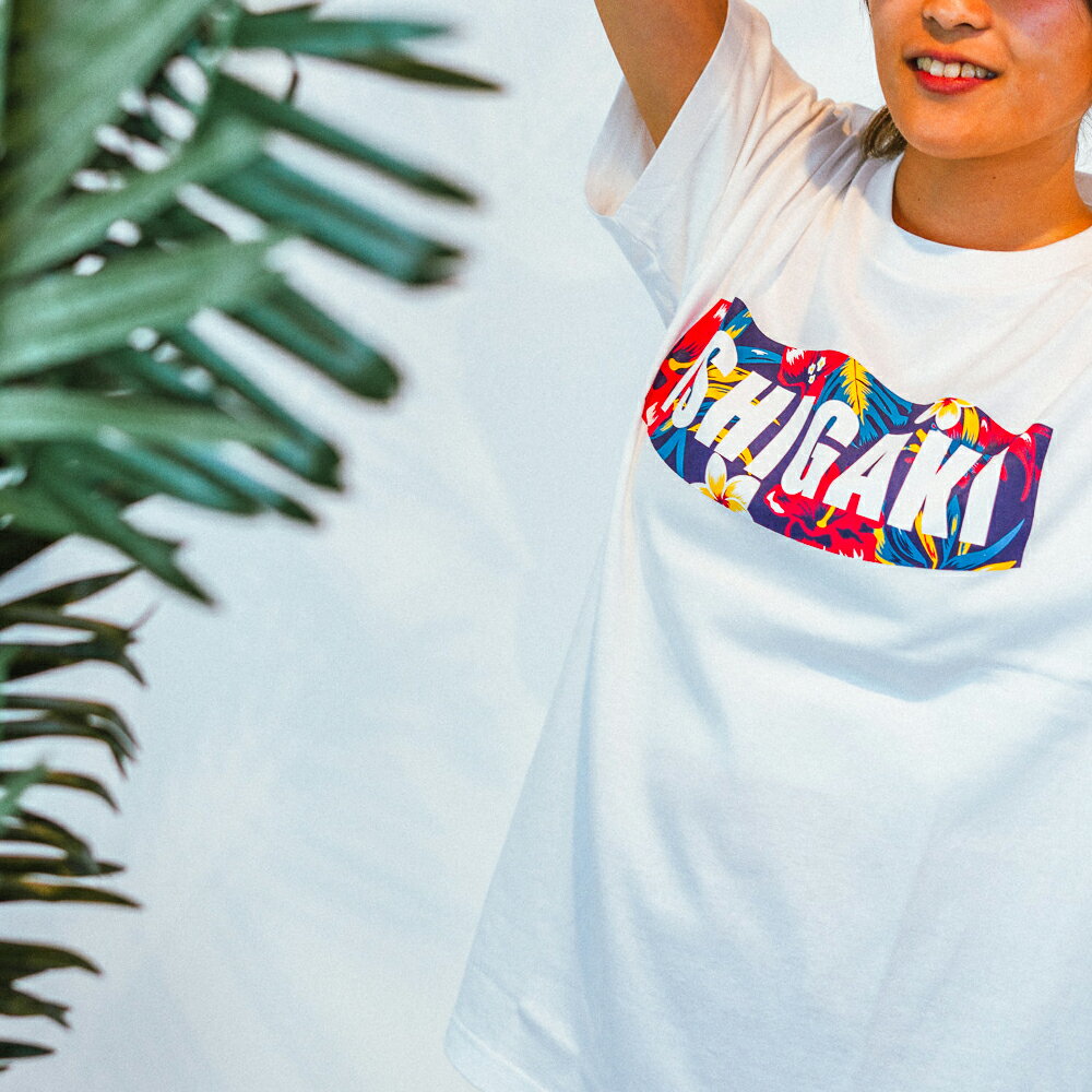 ボタニカルロゴTシャツ(ISHIGAKI)