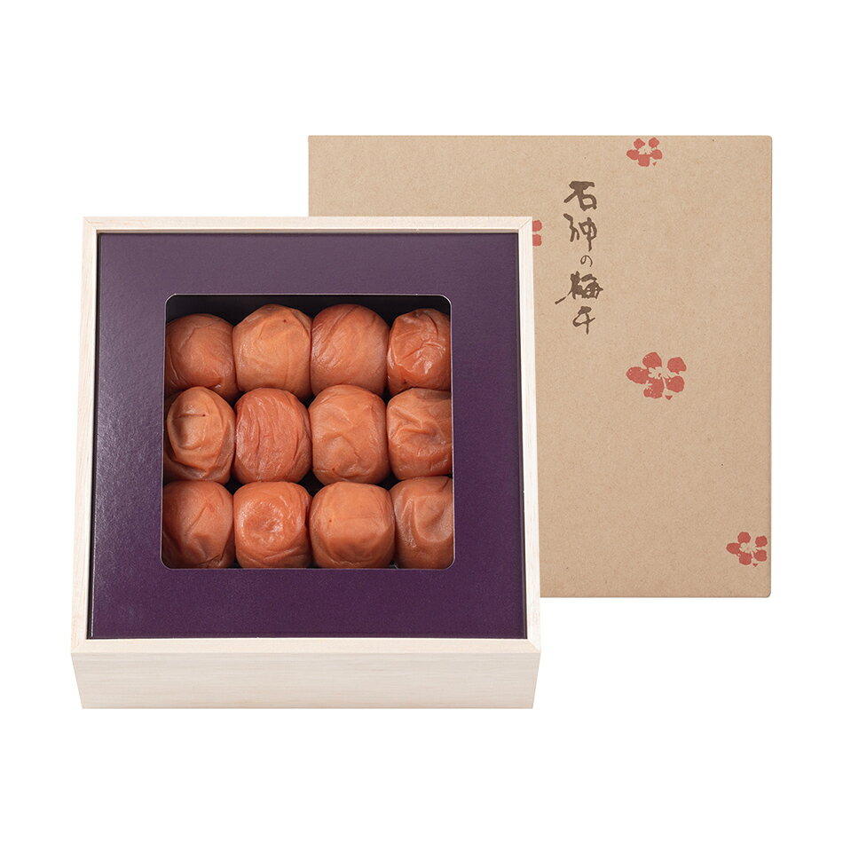 紀州南高梅 うす塩味梅干 [塩分8％] 特大粒 木箱 800g梅干し 梅干 漬物 石神邑 紀州 南高梅 お中元 お歳暮 ギフト プレゼント お取り寄せ 内祝 引出物 弔事 法要 香典返し お返し