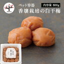 香壌栽培の白干梅 ペット容器 800g