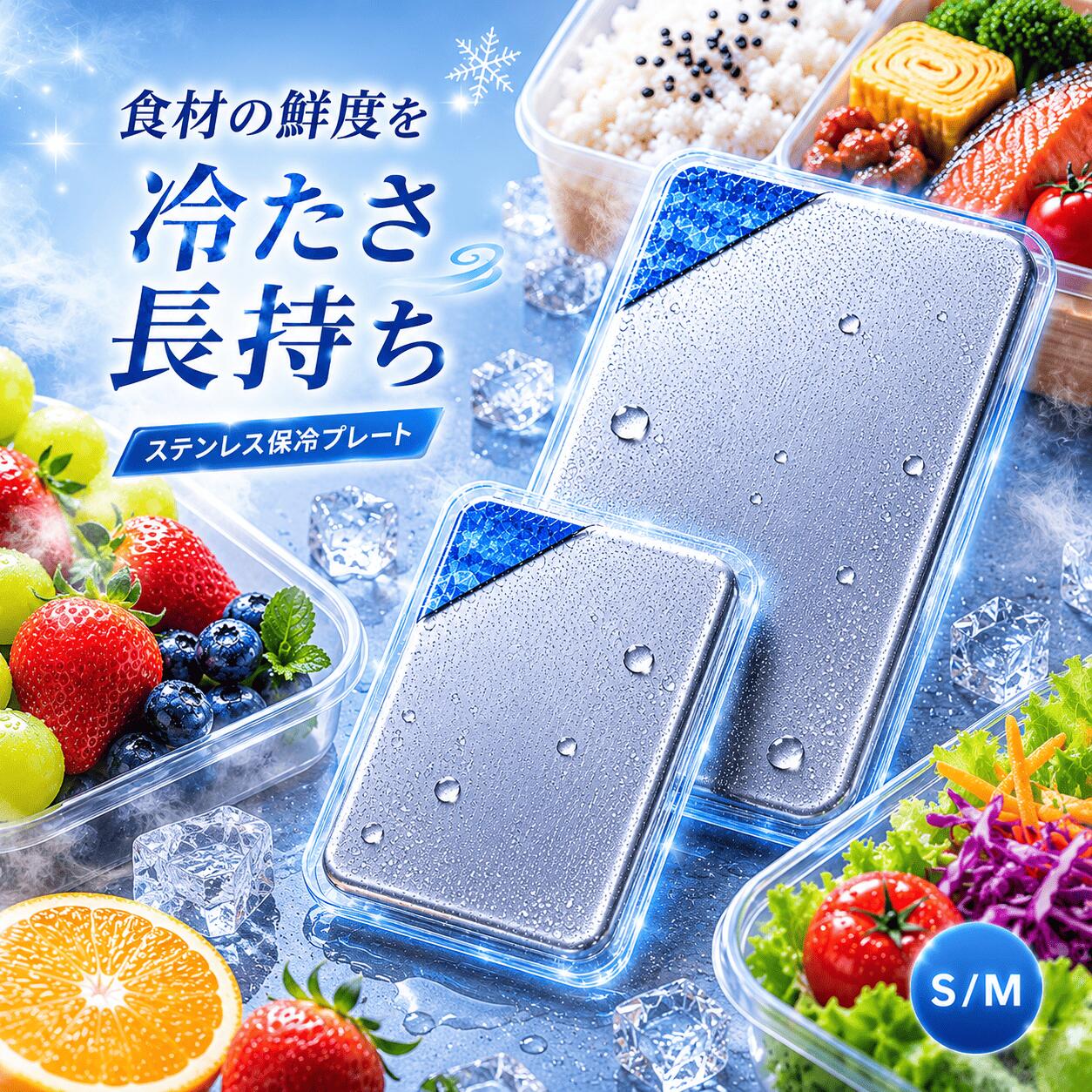【★2点半額〜3点99％OFF】 保冷剤 ステンレス 最強 長持ち ステンレス保冷剤 驚きの保冷力 長時間冷却 軽量 コンパクト 高伝導 アイスパック 保冷 冷やす クーラーボックス 急速冷凍 急速冷却 冷却ジェル SUS304 アウトドア キャンプ お弁当 繰り返し 夏の必需品