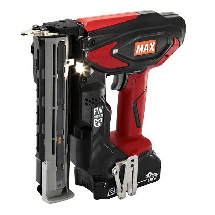 MAX マックス 18V 充電式フィニッシュネイラ TJ-35FN3FW-BC/1825A (電池パックJP-L91825A・充電器JC-925A・ケース付) 型枠用