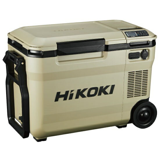 数量限定 HiKOKI ハイコーキ 18V コードレス冷温庫 UL18DBA サンドベージュ 本体のみ(リチウムイオン電池・充電器別売) 25Lのサムネイル