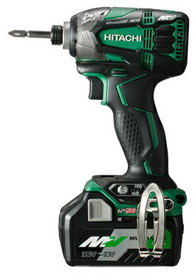 HiKOKIハイコーキマルチボルト36VコードレスインパクトドライバWH36DA(2XP)アグレッシブグリーン(蓄電池2個・急速