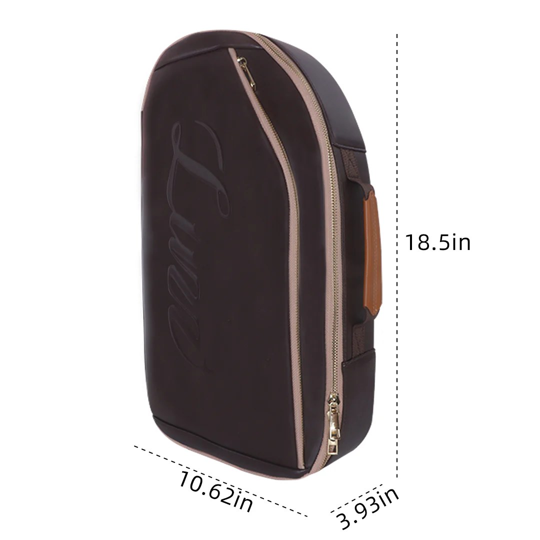 LUZZ ラズ ピックルボール 防水バッグ ブラウン（Waterproof Bag-Brown）ピックルボール 防水バッグ 防水設計 パドル収納可能 【お取り寄せ】 送料無料