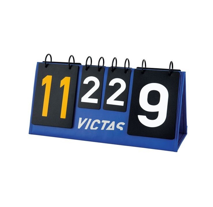 &nbsp;VICTAS VICTAS COUNTER 卓球得点板 得点カウンター 最安値 全国送料無料 卓球の試合で使う得点カウンターが全国送料無料 得点0〜21（文字色0〜9・白色、10〜21・青色） ゲームカウント0〜5 製造国 中国 2