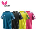 バタフライ ソルテノ・Tシャツ 卓球練習用Tシャツ 全国送料無料