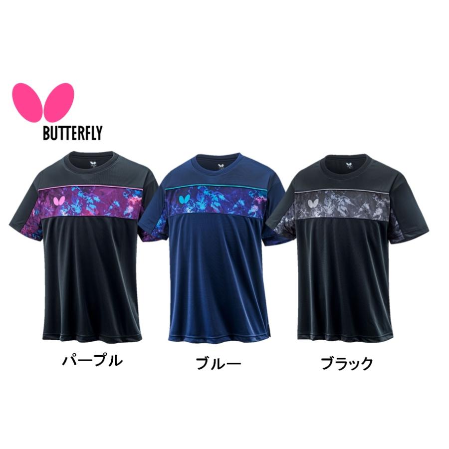 バタフライ Butterfly ラセナ・Tシャツ 46360 卓球練習用Tシャツ 全国送料無料 2023年春新作