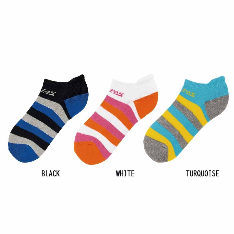 VICTAS ストライプ アンクルソックス STRIPE ANKLE SOCKS 662201 卓球ソックス 全国送料無料