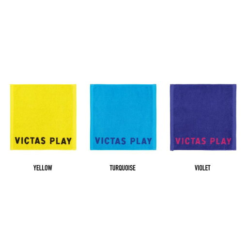 VICTAS バイカラーテキストロゴハンドタオル BYCOLOR TEXT LOGO HAND TOWEL 692301 2023年春新作 VICTAS バイカラーテキストロゴハンドタオル BYCOLOR TEXT LOGO HAND TOWEL 692301 2023年春新作