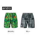 andro アンドロ フルデザインショーツ FULL DESIGN SHORT ゲームパンツ 短パン 2023年新作