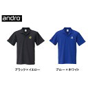 andro アンドロ スタンダード ポロシャツ STANDARD POLO SHIRT 卓球ユニフォーム 父の日