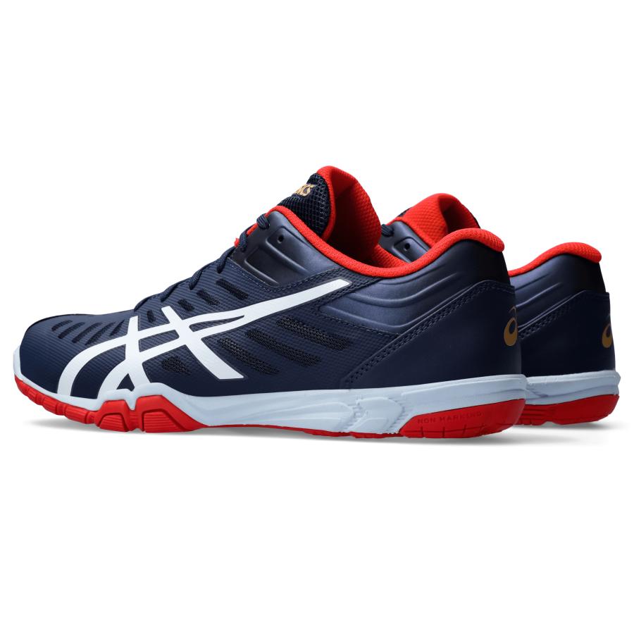 asics ��奷�塼�� 1073A002 404 ATTACK EXCOUNTER 2 �ԡ�������X�ۥ磻�� �����å���