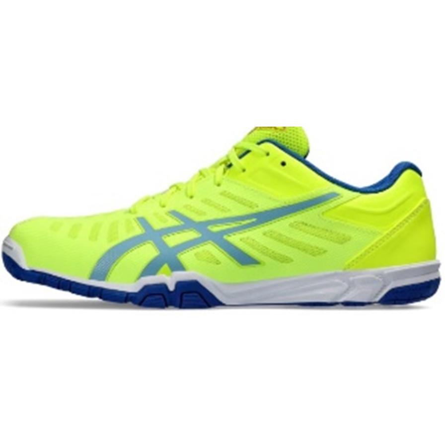 asics 卓球シューズ 1073A002 752 ATTACK EXCOUNTER 2 セーフティイエローXAスカイ アシックス