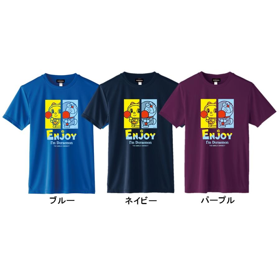 THE WORLD CONNECT I m DORAEMON ドラえもん 卓球TシャツF 練習着 2024年新作 ドニック DONIC TWC