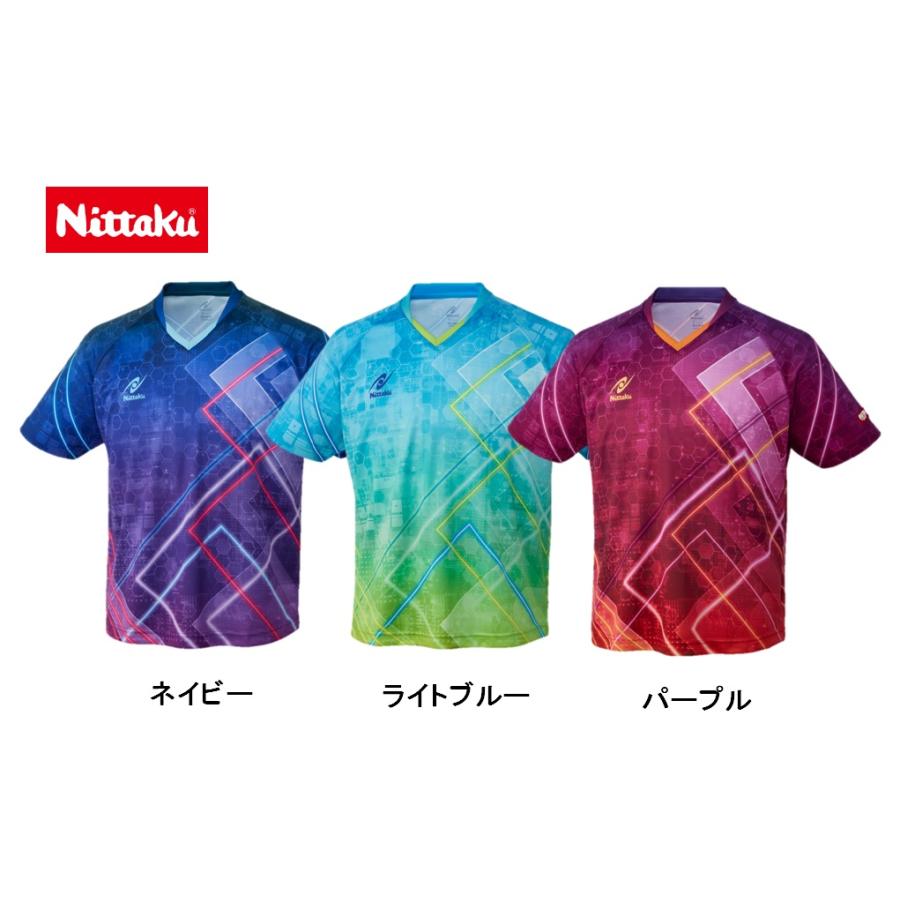 ニッタク Nittaku ブライトネオンシャツ NW-221