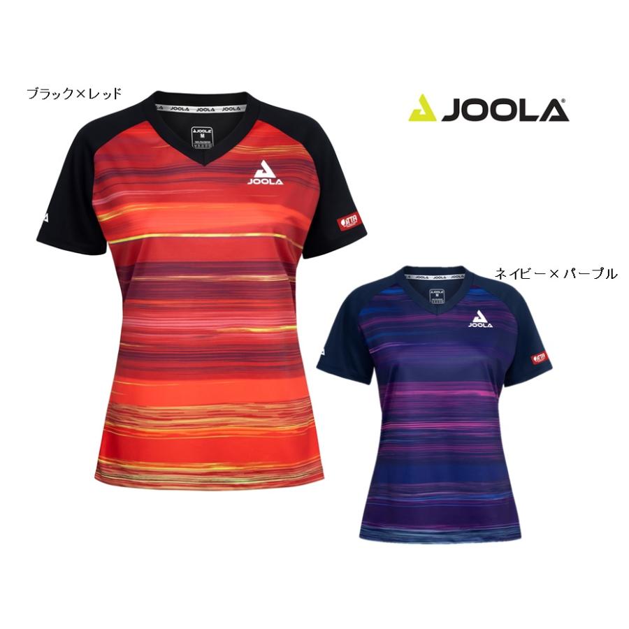 JOOLA ヨーラ ソルスタイス レディー 卓球ウェア ゲームシャツ 卓球ユニフォーム レディース 女性用 2024年新作