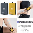 【送料無料 ポイント10倍】ATmini CHARGE マイクロカレント コンディショニング機器 USB充電対応 小型軽量 筋肉ケア 伊藤超短波