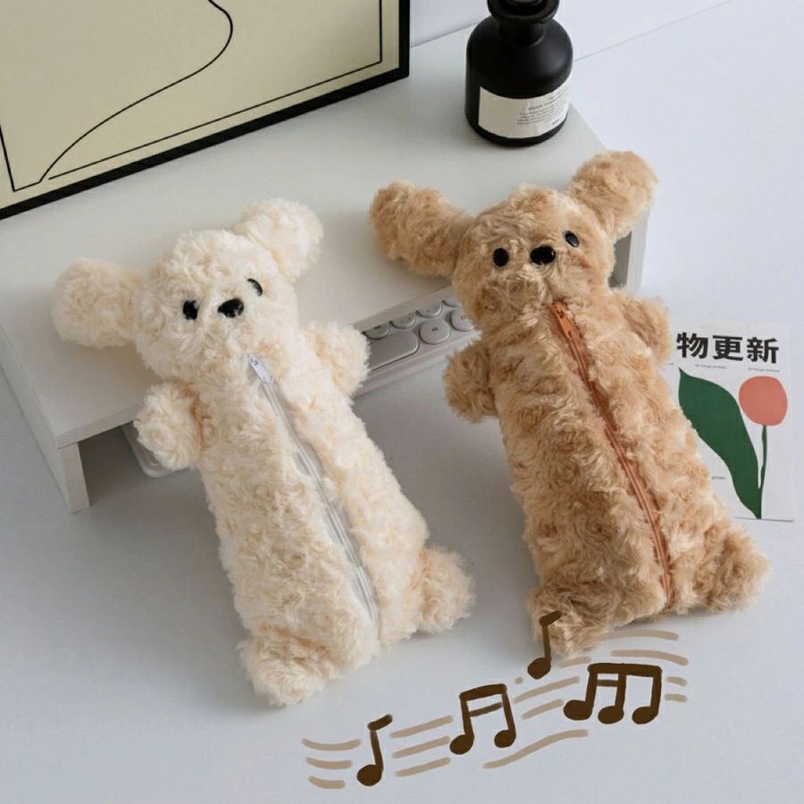 犬のペンケース イヌ 筆箱 ぬいぐるみ ペンポーチ 文具収納ポーチ もふもふ ぬいぐるみペンケース 文房具収納袋 収納ポーチ 収納袋 ポーチ 化粧ポーチ コスメポーチ ふわふわ 癒し系 かわいい 楽天海外通販 ishikawatowel-10041527 ishikawa towel サンプル画像2