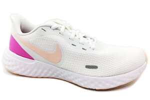 スニーカー レディース WMNS NIKE REVOLUTION 5 BQ3207 103 サミットホワイト/ウォッシュドコーラル ウィメンズ ナイキ レボリューション 靴 シューズ ランニング ジョギング スポーツ 軽量 クッション性 屈曲性 女性 婦人 女子 学生 部活動