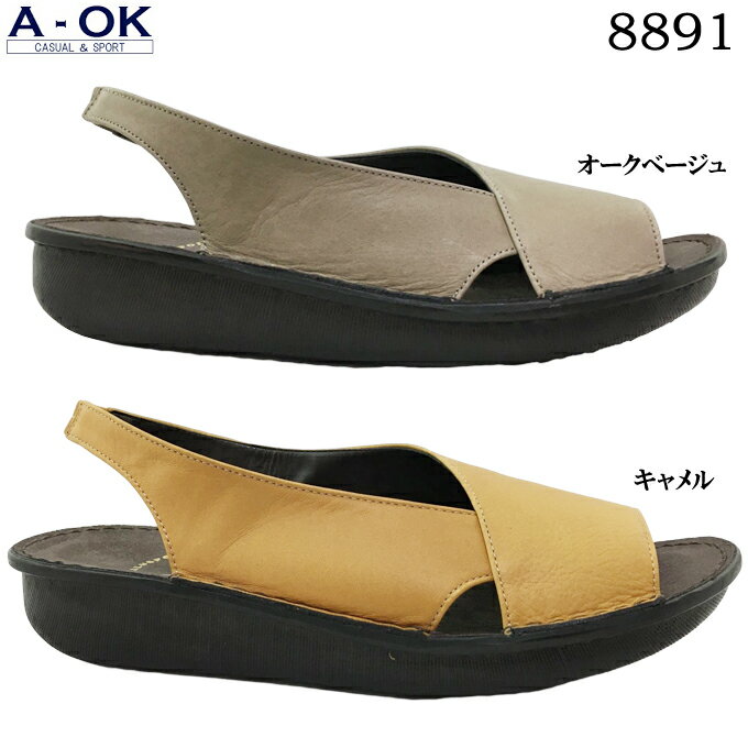 サンダル レディース A-OK CASUAL&SPORTS 