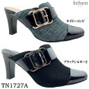 テーン ミュール レディース tehen テーン TN1727A サンダル ブラック-シルキー2 ネイビーコンビ パンプス 女性 婦人 ハイヒール マドラス マドラス社製 テン 女性 婦人