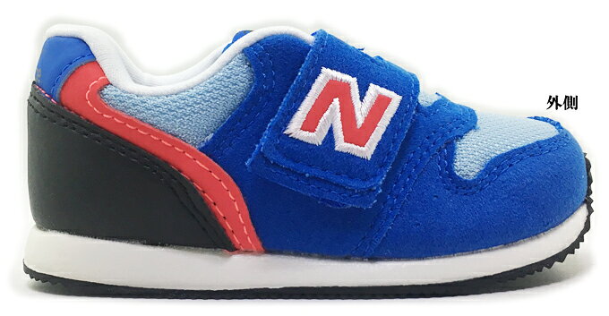 スニーカー キッズ NB new balance IV996 BLR/PMT ニューバランス ベビーシューズ マジックテープ 赤ちゃん ベイビー baby クッション性 プチタッチインソール インファント 男の子 女の子 送料無料