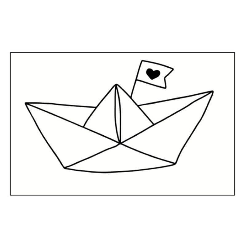 こどものかお ビッグラヴスタンプ 3354-016