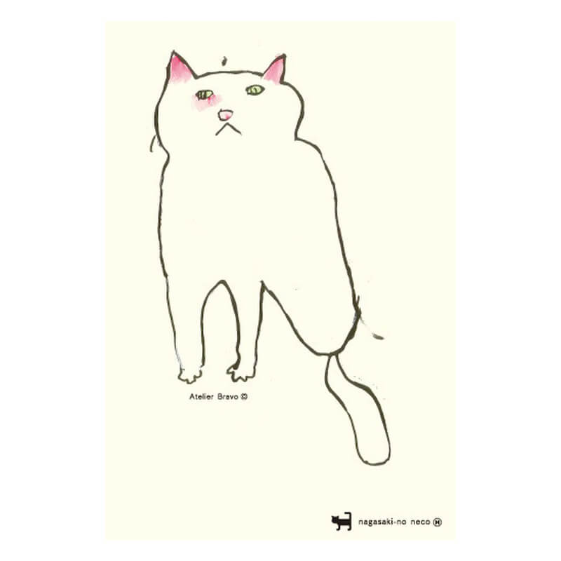 Rakuten - nagasaki-no neco 長崎の猫雑貨 post card 022