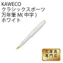 カヴェコ KAWECO クラシックスポーツ 万年筆 M(中字) ホワイト