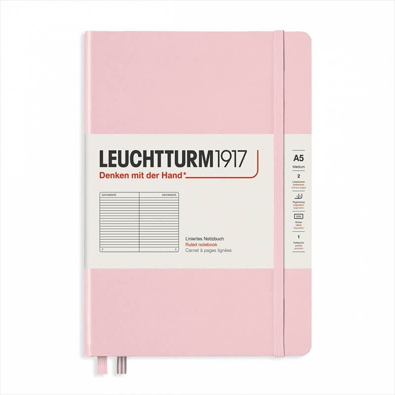 ロイヒトトゥルム1917ミディアム A5 パウダー 横罫
