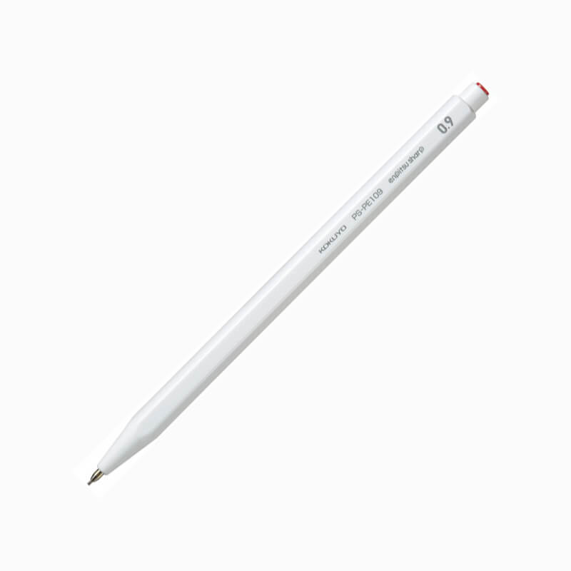 （KOKUYO） 鉛筆シャープ 0.9mm PS−PE109W−1P 白│シャープペンシル シャープペンシル本体