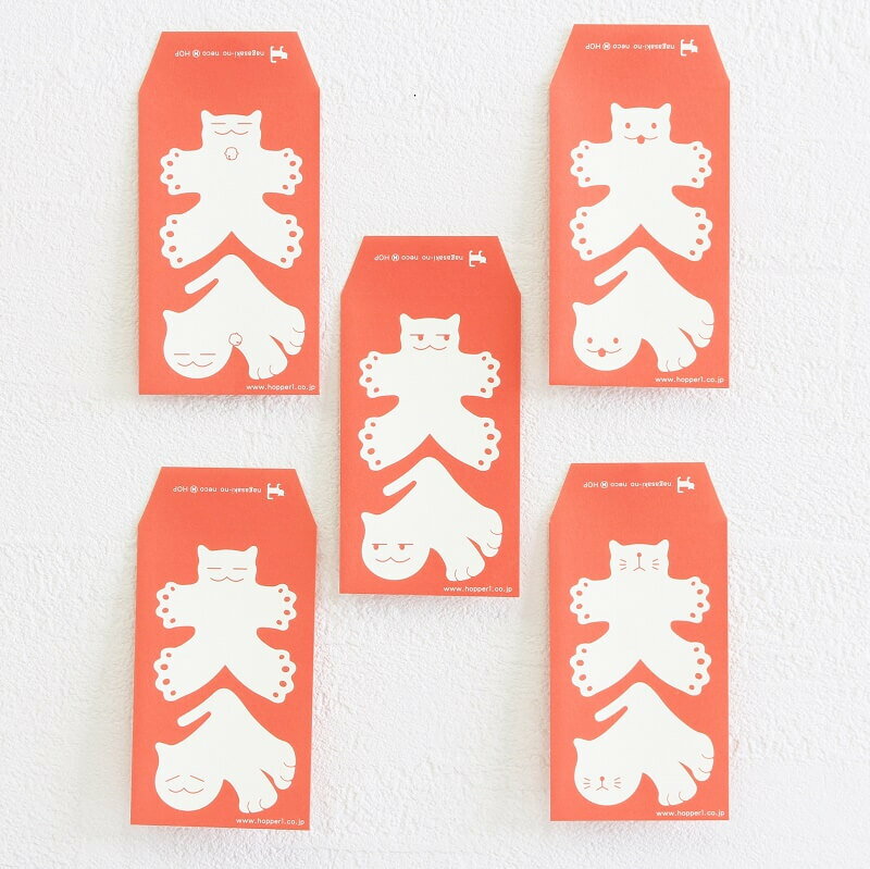 nagasaki-no neco 長崎の猫雑貨 大入袋 5枚入