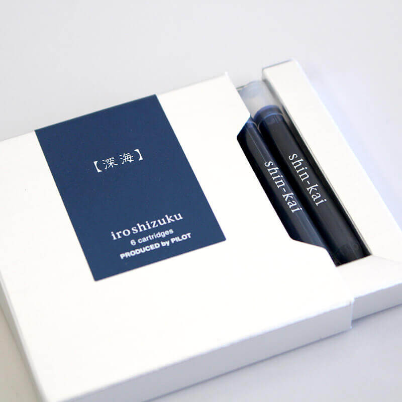パイロット 色彩雫 カートリッジインキ 深海