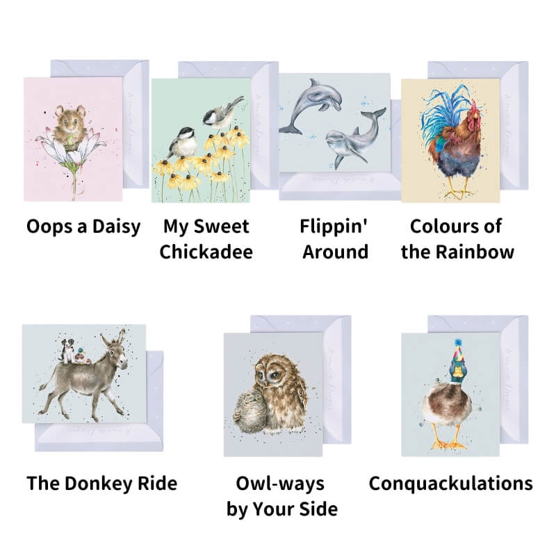 レンデール・デザイン Wrendale Designs Gift Enclosure Card ミニカード 4