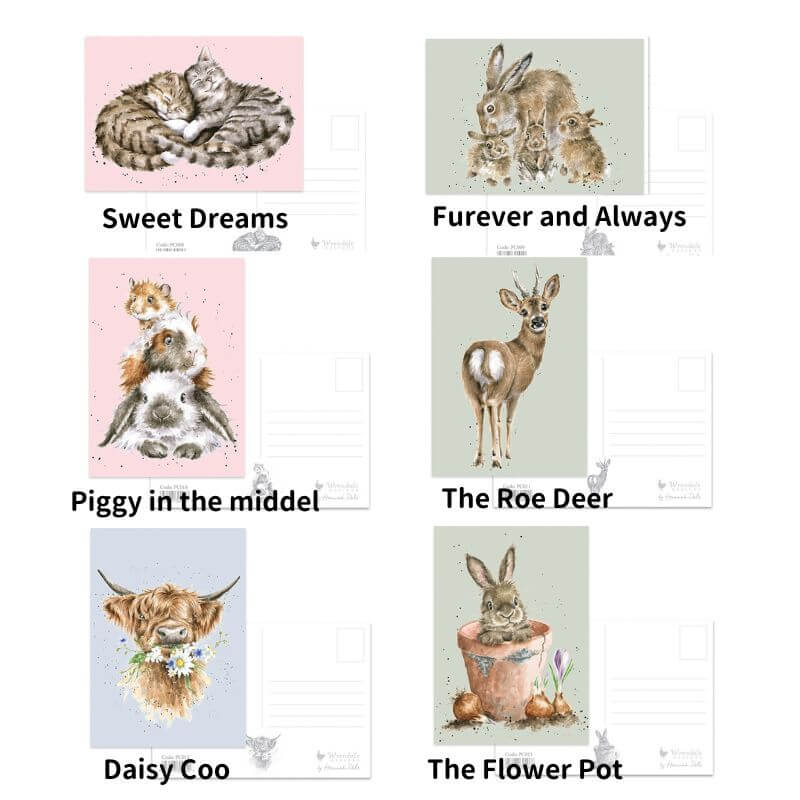 レンデール・デザイン Wrendale Designs Postcard ポストカード 2