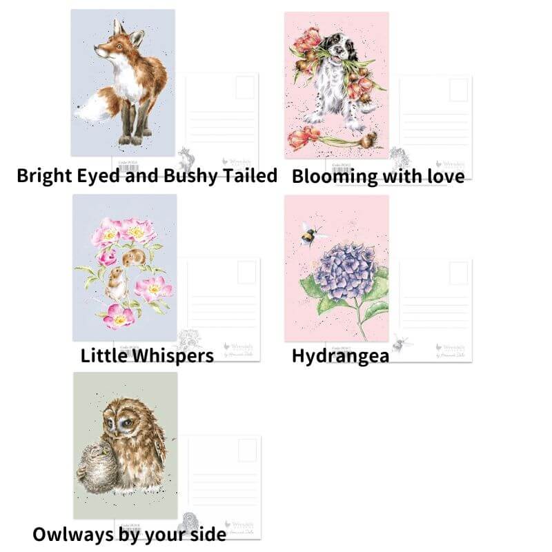 レンデール・デザイン Wrendale Designs Postcard ポストカード 3