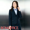 事務服 ジャケットBCJ0114BONOFFICE ボンオフィス BONMAX ボンマックス フォーマル 受付 制服 ユニフォーム ネイビー