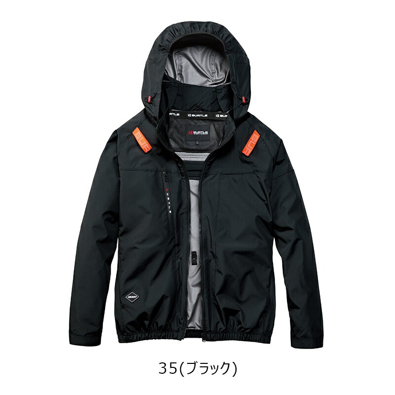 【即納】【服のみ】NEW　ACブルゾン AC2091HB [ハイバックファン] BURTLE バートル AIRCRAFT 空調作業服 長袖 [返品・交換不可] 3