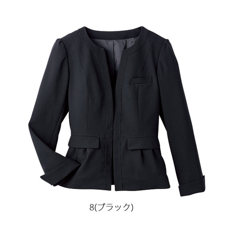 事務服 ジャケット 9197 事務員 受付 接客 おもてなし コンシェルジュ カウンターレディ コンパニオン ショールーム 制服 ユニフォーム ハネクトーン CounterBiz カウンタービズ