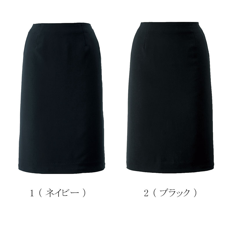 事務服 スカート(55cm丈)56610 事務員 受付 コンパニオン ショールーム 制服 ユニフォーム enjoie アンジョア 2