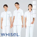 白衣 ナースウェア チュニック WH12001 女性用 WHISeL ホワイセル 自重堂 医療白衣 看護師 クリニック ユニフォーム
