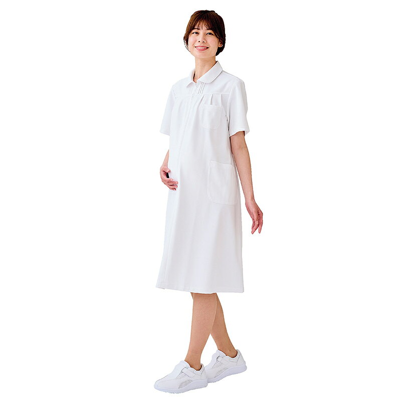 白衣 マタニティワンピース 半袖 73-012［女性用］MONTBLANC 住商モンブラン 医療...