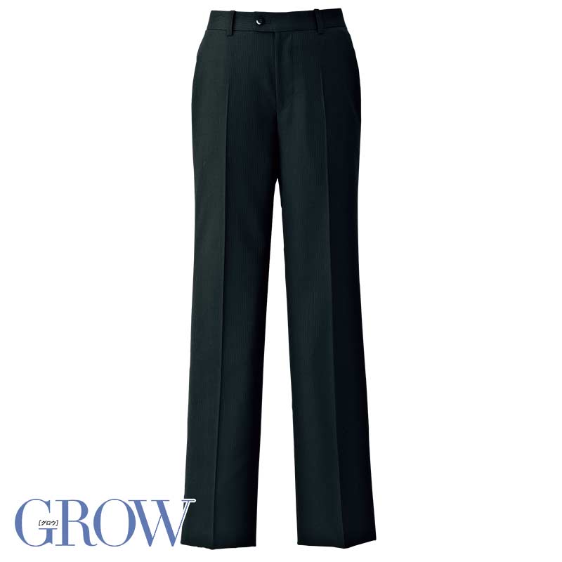 事務服 パンツ GPAL-1352-K6 フォーマル 事務員 受付 制服 オフィス ウェア GROW グロウ SerVo サーヴォ ズボン