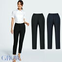 【アウトレット】事務服 パンツ GPAL-1917 フォーマル 事務員 受付 制服 オフィス ウェア ズボン 大きいサイズ 小さいサイズ 夏服 GROW グロウ...