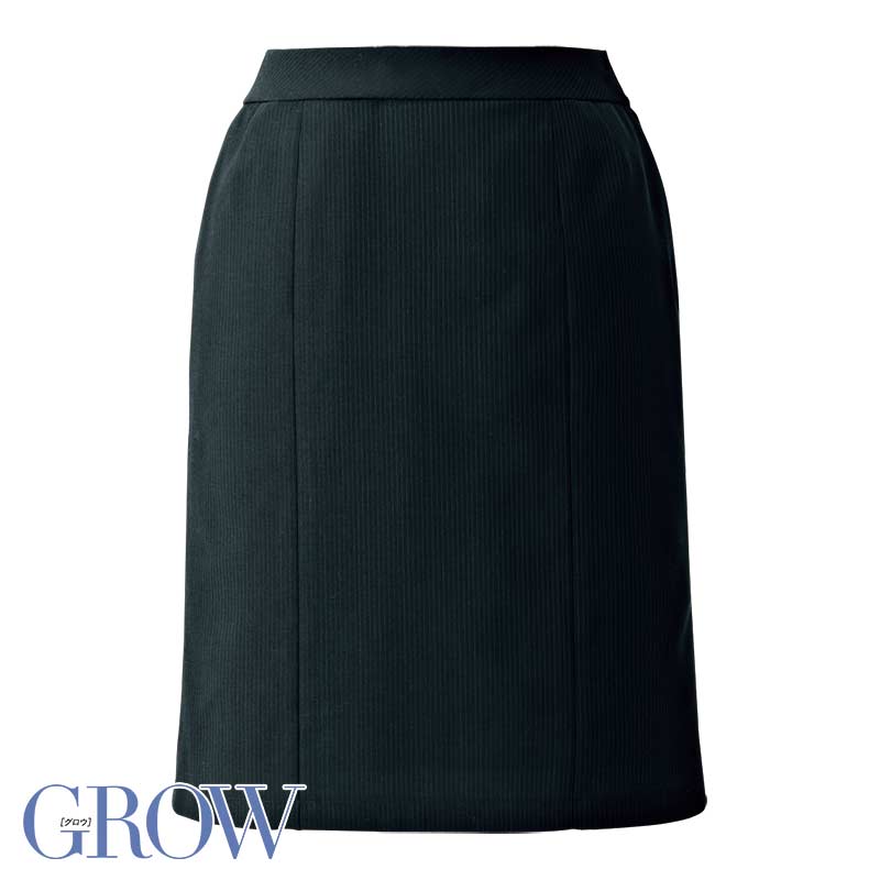 事務服 後ろマーメイドスカート GSKL-1353-K6 フォーマル 事務員 受付 制服 オフィス ウェア GROW グロウ SerVo サーヴォ